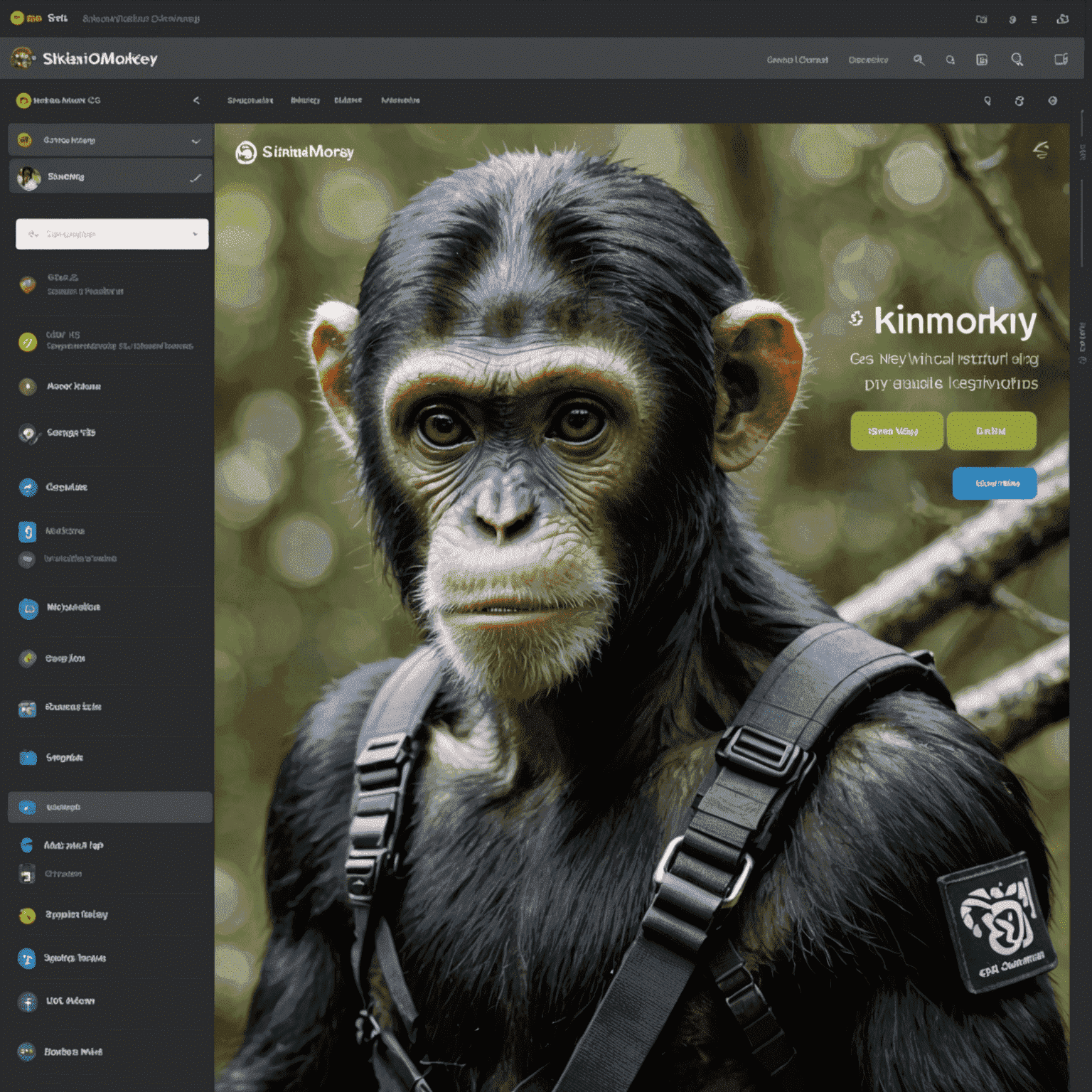 Screenshot of SkinsMonkey Ci platform showcasing new features and security enhancements