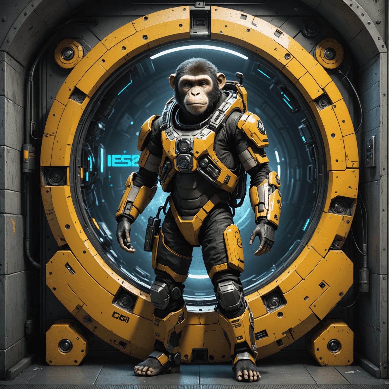 CS2 skins emerging from a digital portal, symbolizing the withdrawal process from SkinsMonkey Ci to Steam inventory